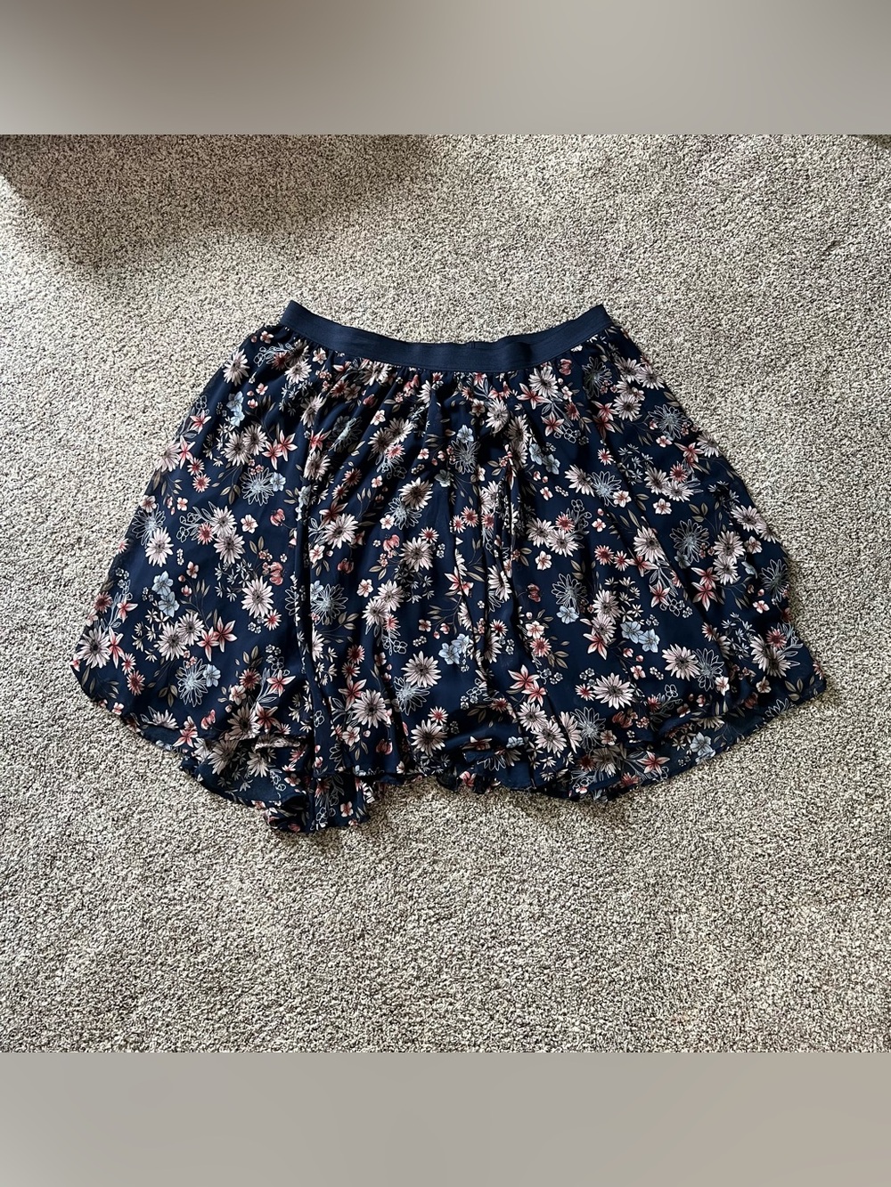 Torrid Size 5 Floral Midi Skirt